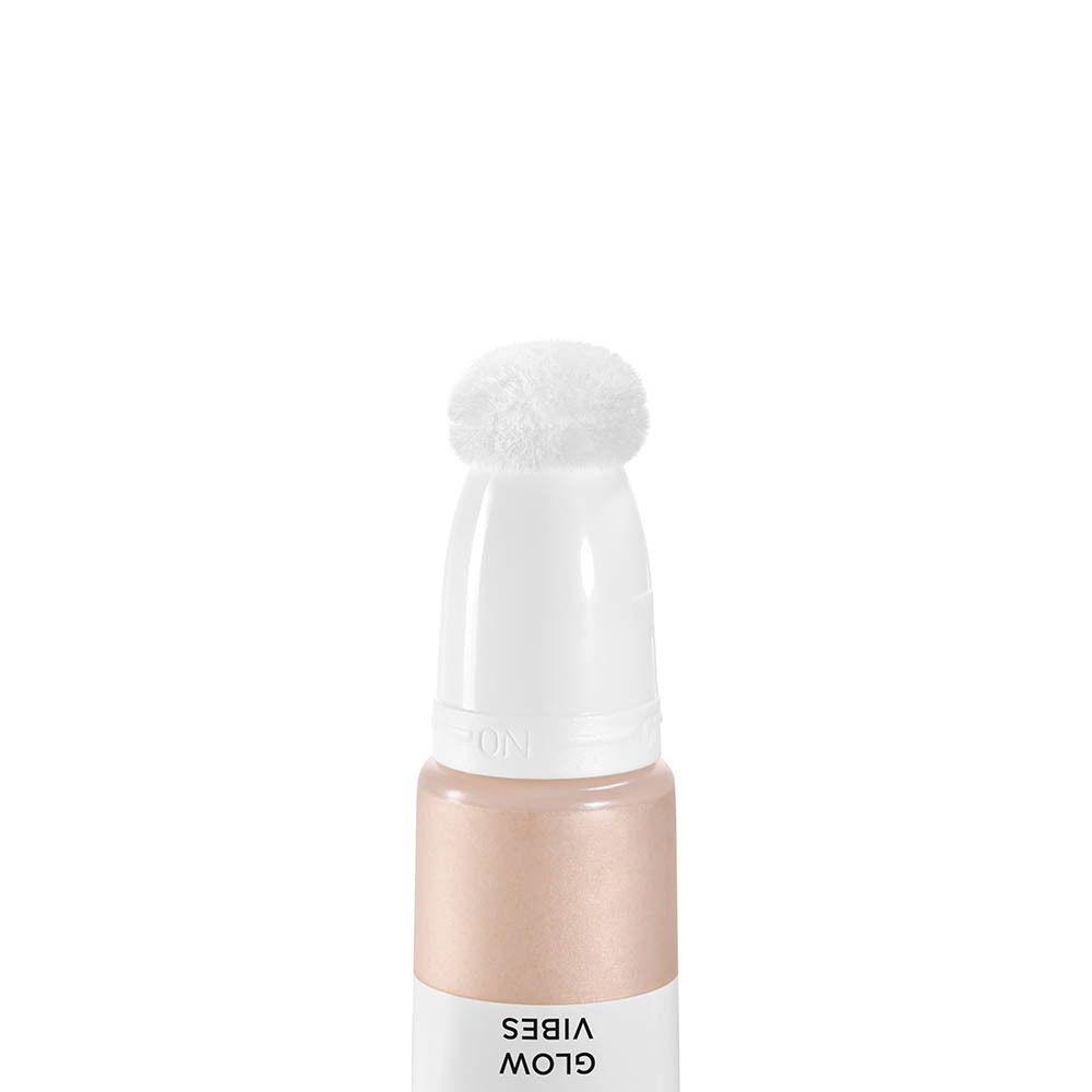 Applicateur. Manche blanc avec embout éponge.