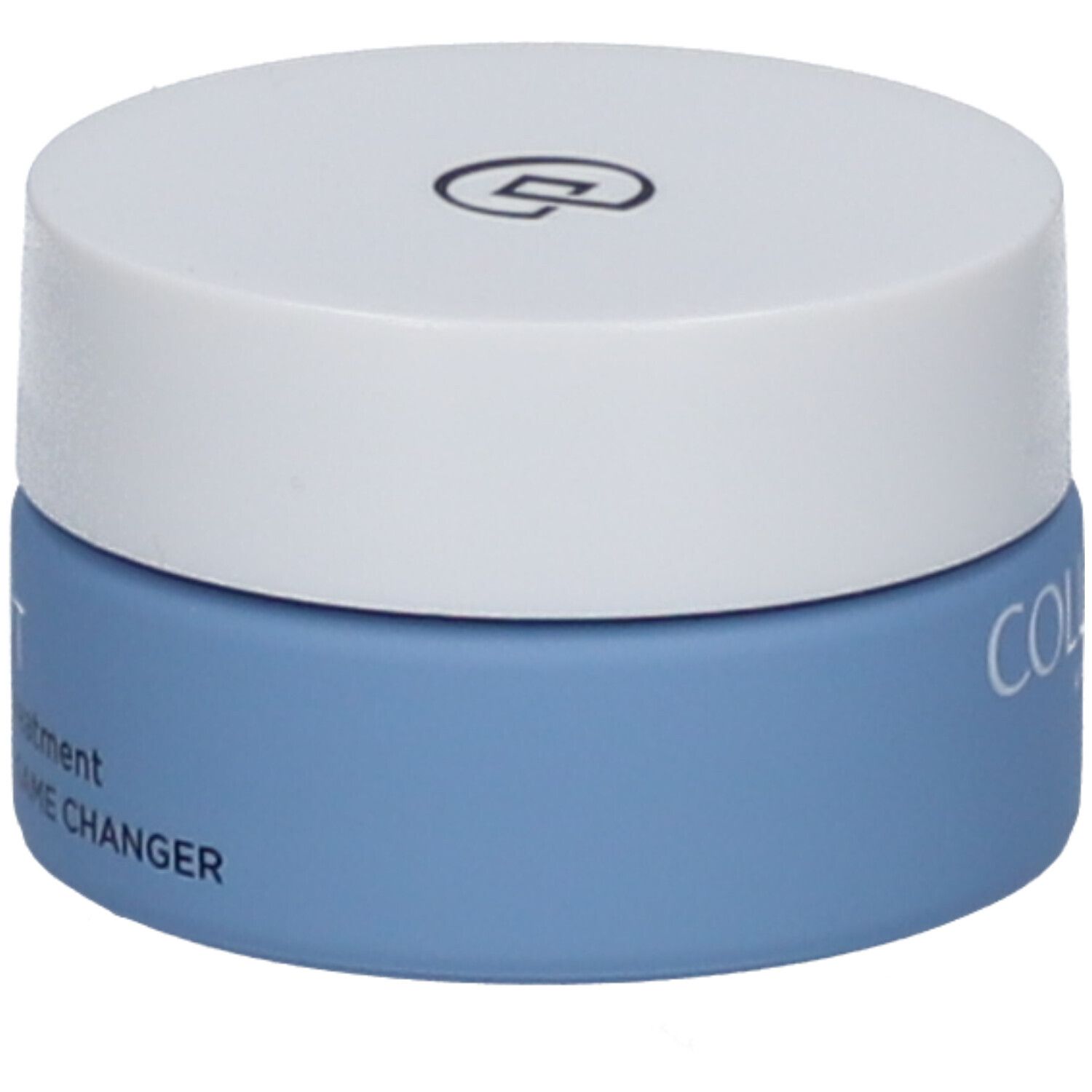 Blaues Tiegel mit weißem Deckel. Auf dem Tiegel steht 'not ordinary treatment GAME CHANGER'.