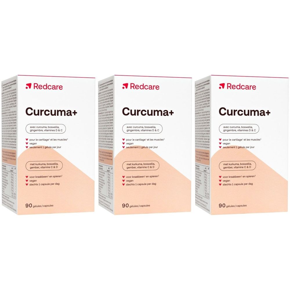 Redcare Curcuma+ mit den Vitaminen D & C