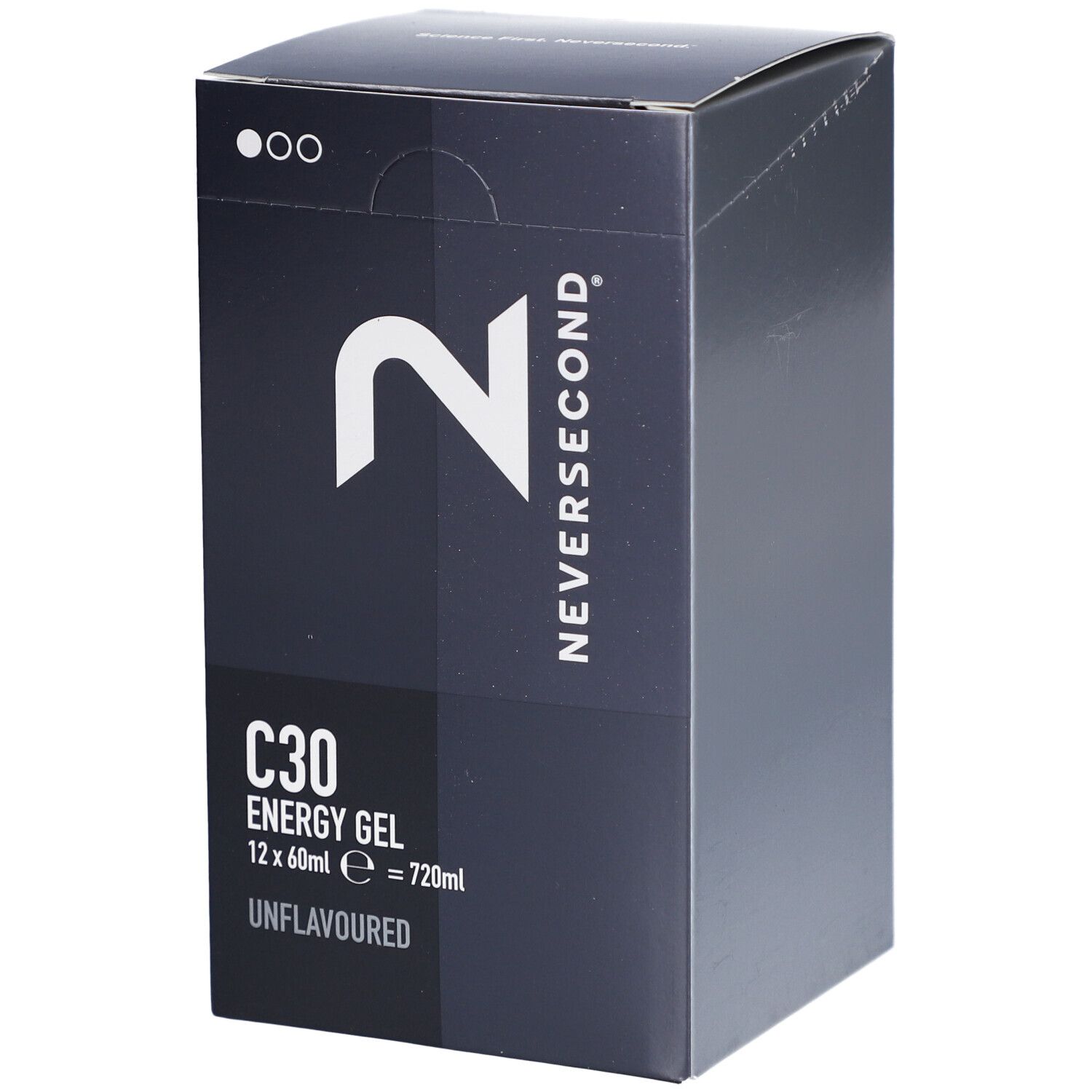NEVERSECOND Gel &eacute;nerg&eacute;tique  Energy gel C30 Neutre (x12)
