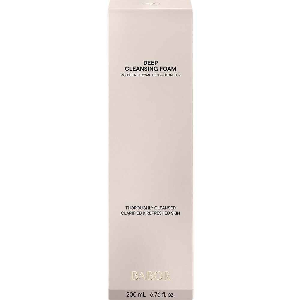 Verpackung BABOR Deep Cleansing Foam, 200 ml.