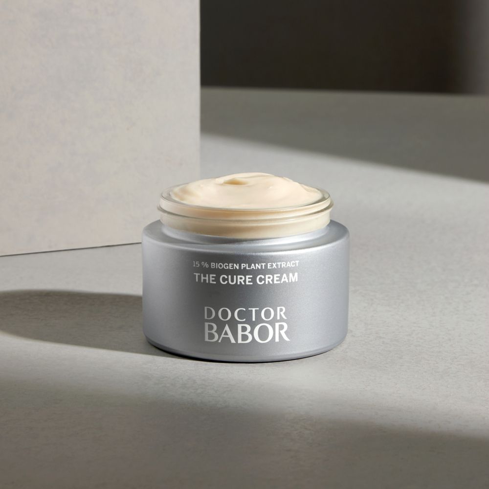 Doctor Babor THE CURE CREAM: Tiegel mit Deckel, 15% Biogen Plant Extract.