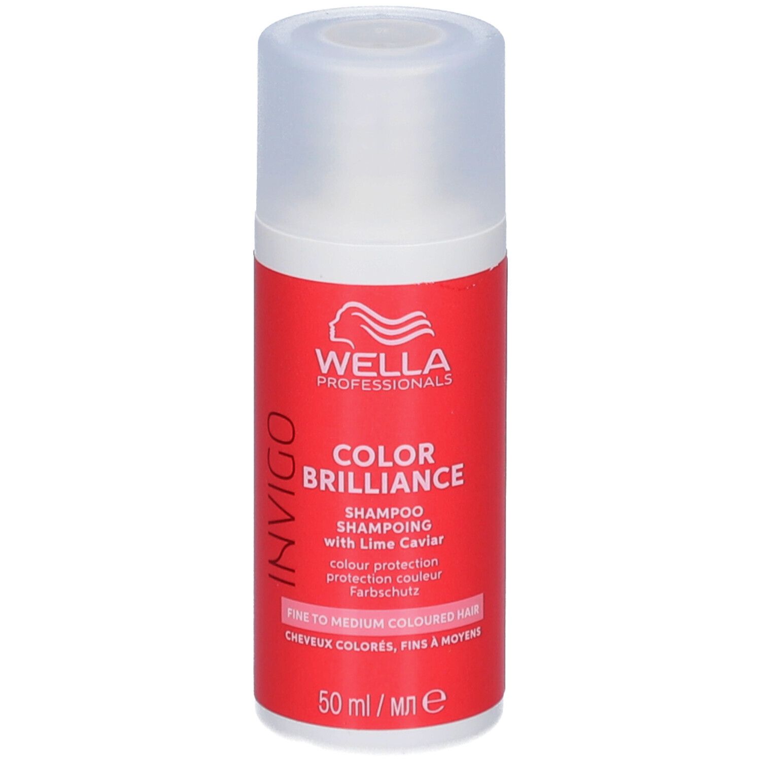 Wella Professionals Invigo Color Brilliance Shampoo mit Limetten-Kaviar, 50 ml.