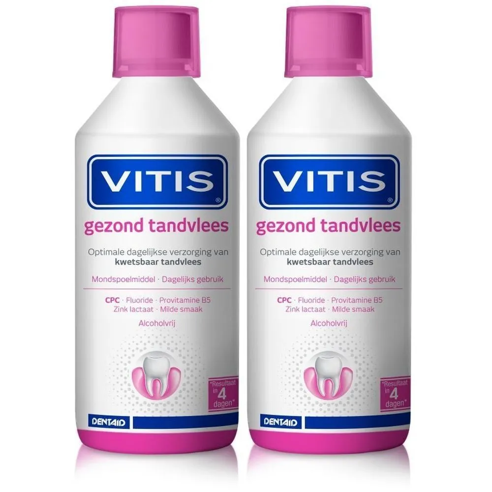 VOORDEELPAKKET Vitis Gezond Tandvlees Mondspoeling