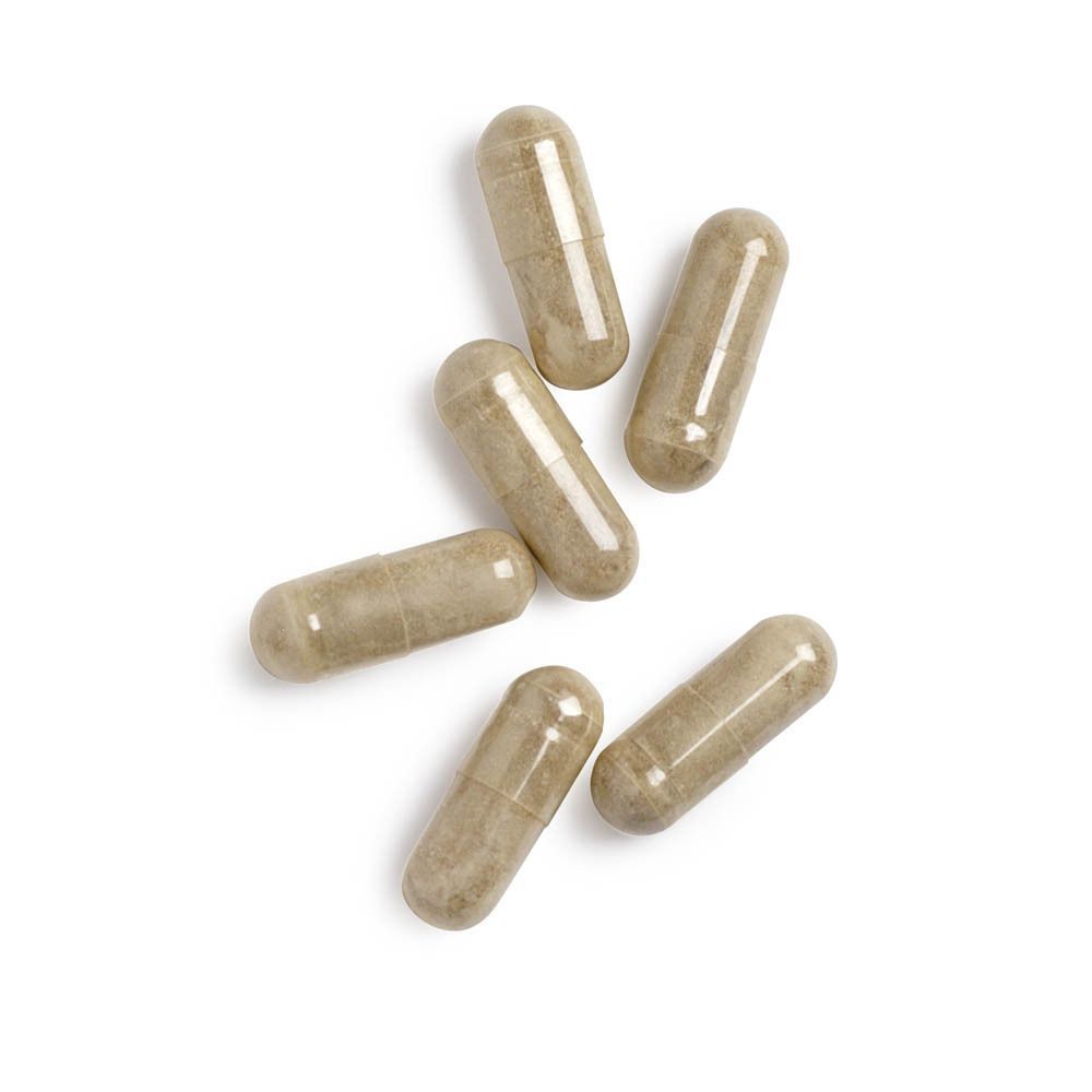 Six capsules Dormavit Plus sur fond blanc.