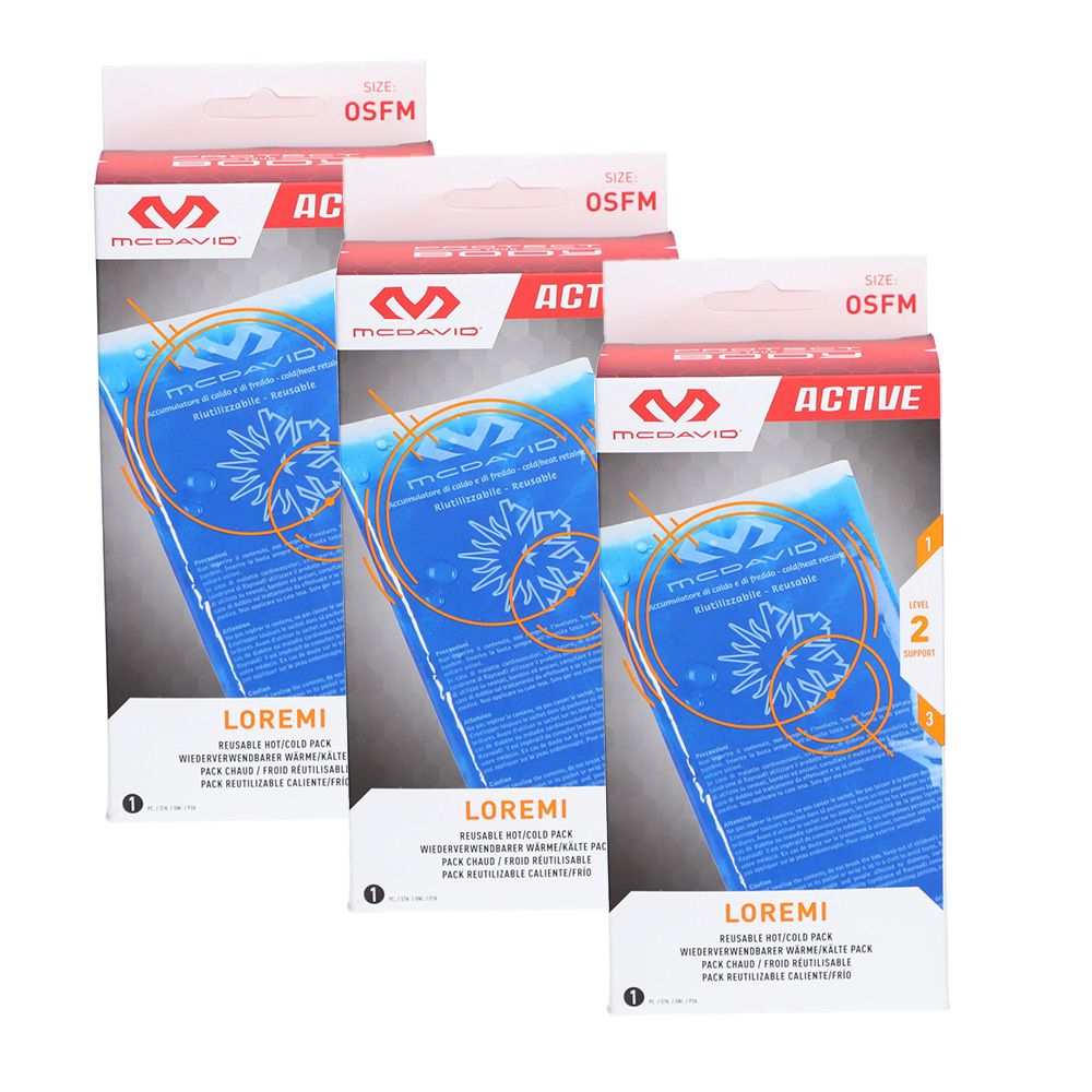 McDavid Cold Hot Pack Herbruikbaar Blue
