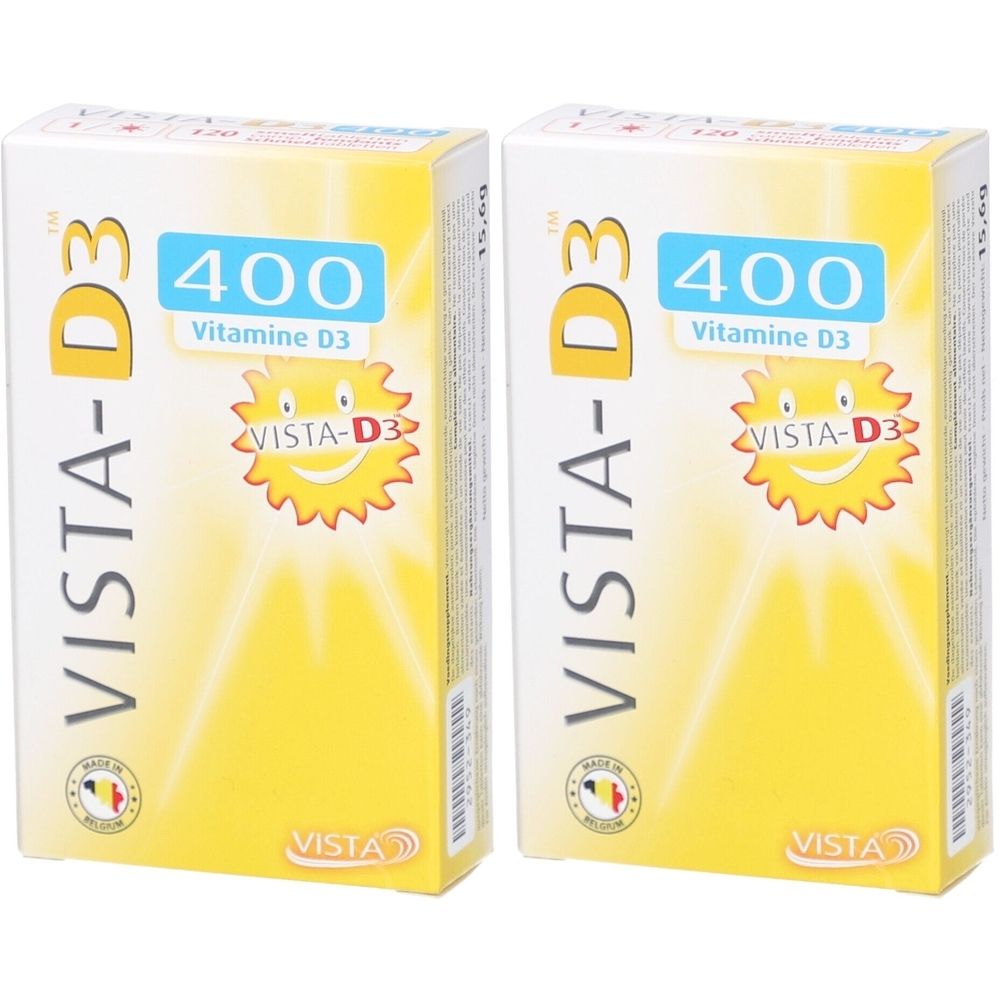 Vista-D3 400 Junior x2 2x120 St Schmelztabletten