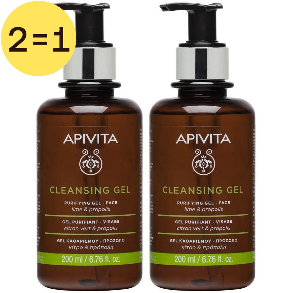 APIVITA Cleansing Gel Nettoyant Purifiant Visage