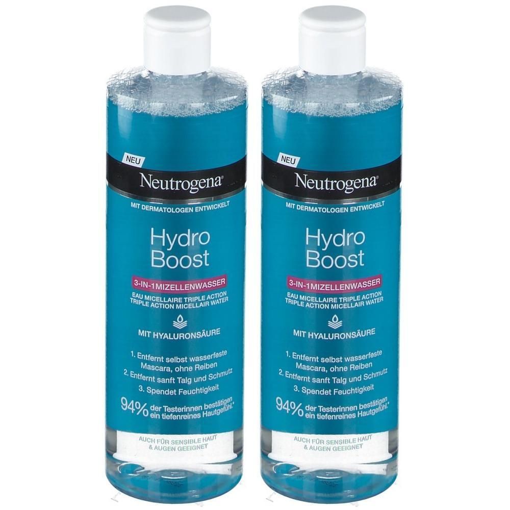 Neutrogena® Hydro Boost Eau Micellaire Dreifache Wirkung