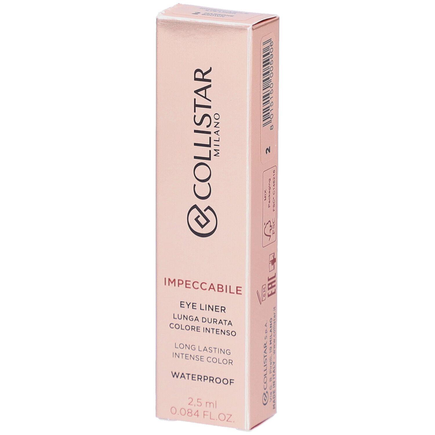 Collistar Impeccabile Eye Liner Burgundy 2,5g 2,5 g Make up