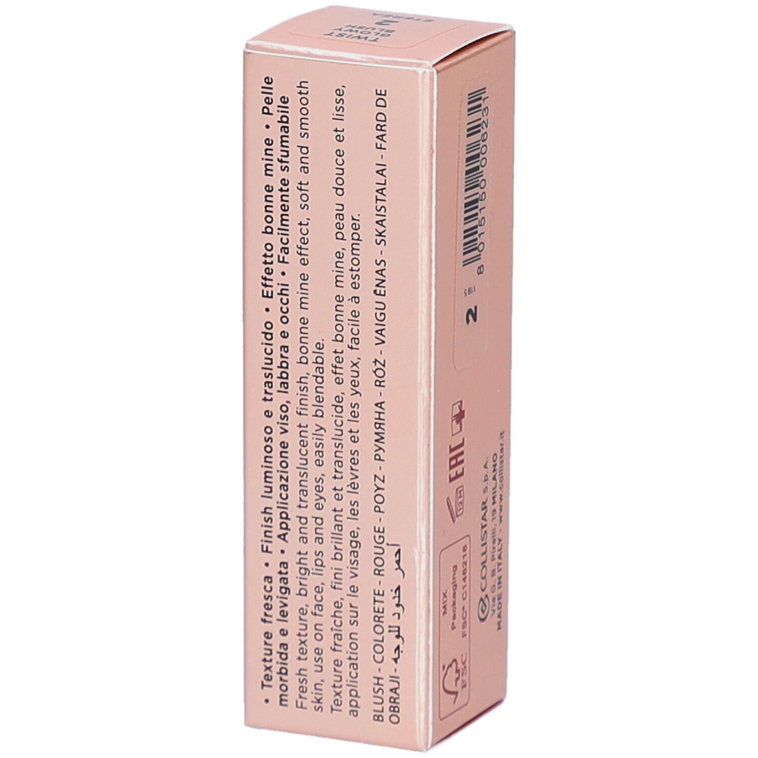 Collistar Twist Glowy Blush 02 - Eterea