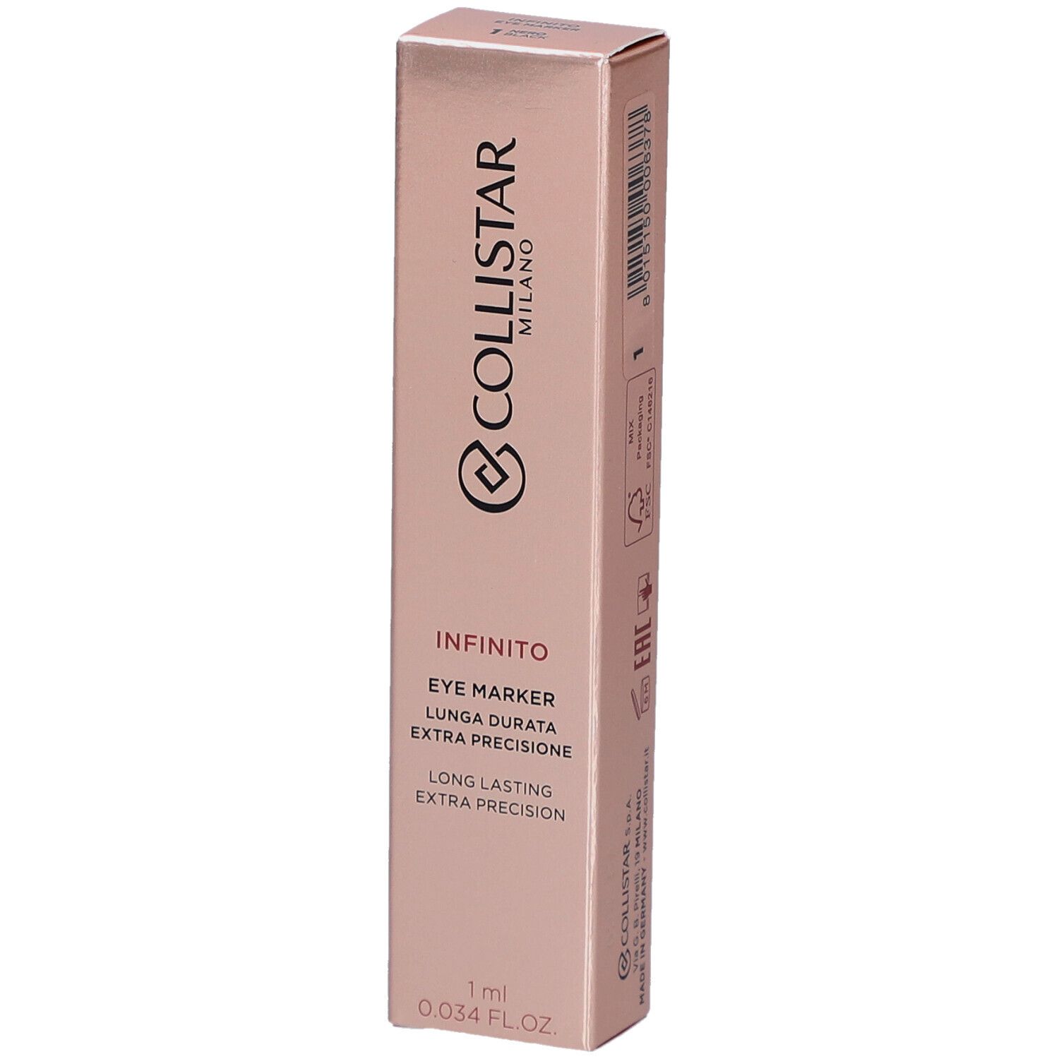 Collistar Infinito Eye Marker Black 1g 1 g Make up
