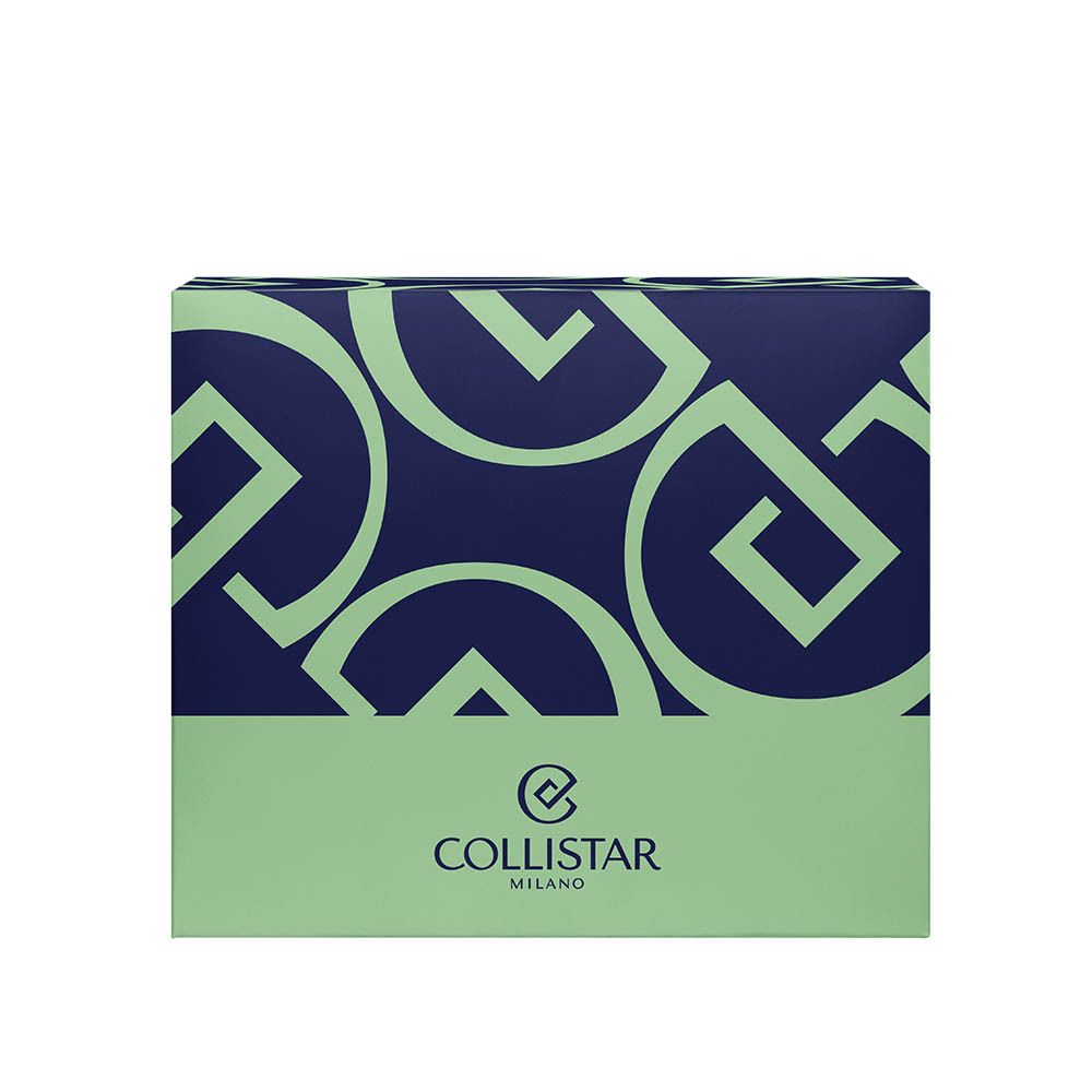 Collistar Facecare Set - Attivi Puri Collagen + Malachite Cream Balm 50Ml + Hyaluronic + Polyglutamic Acid 5Ml + Eye Contour Hyaluronic Acid + Peptides 5Ml