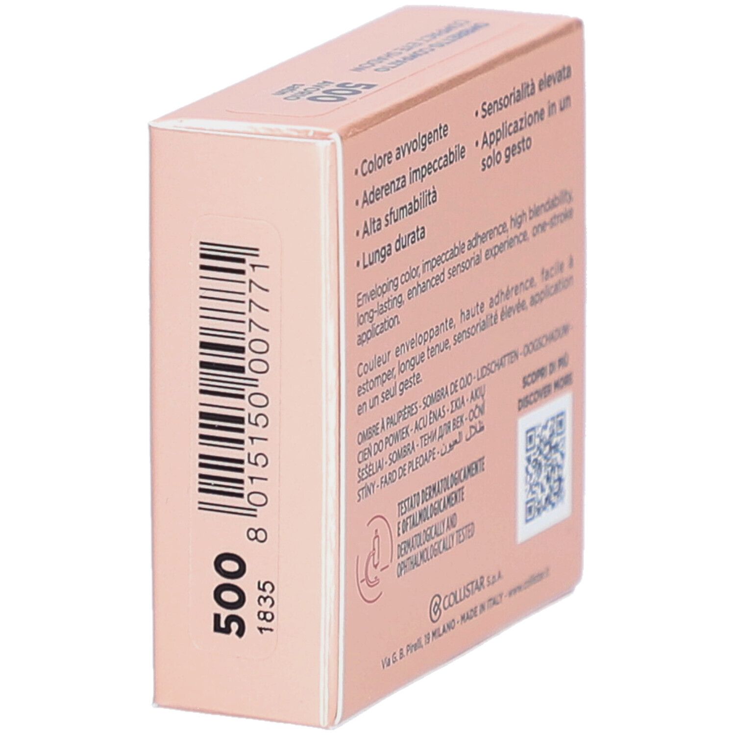 Collistar Impeccabile Kompakt-Lidschatten 500