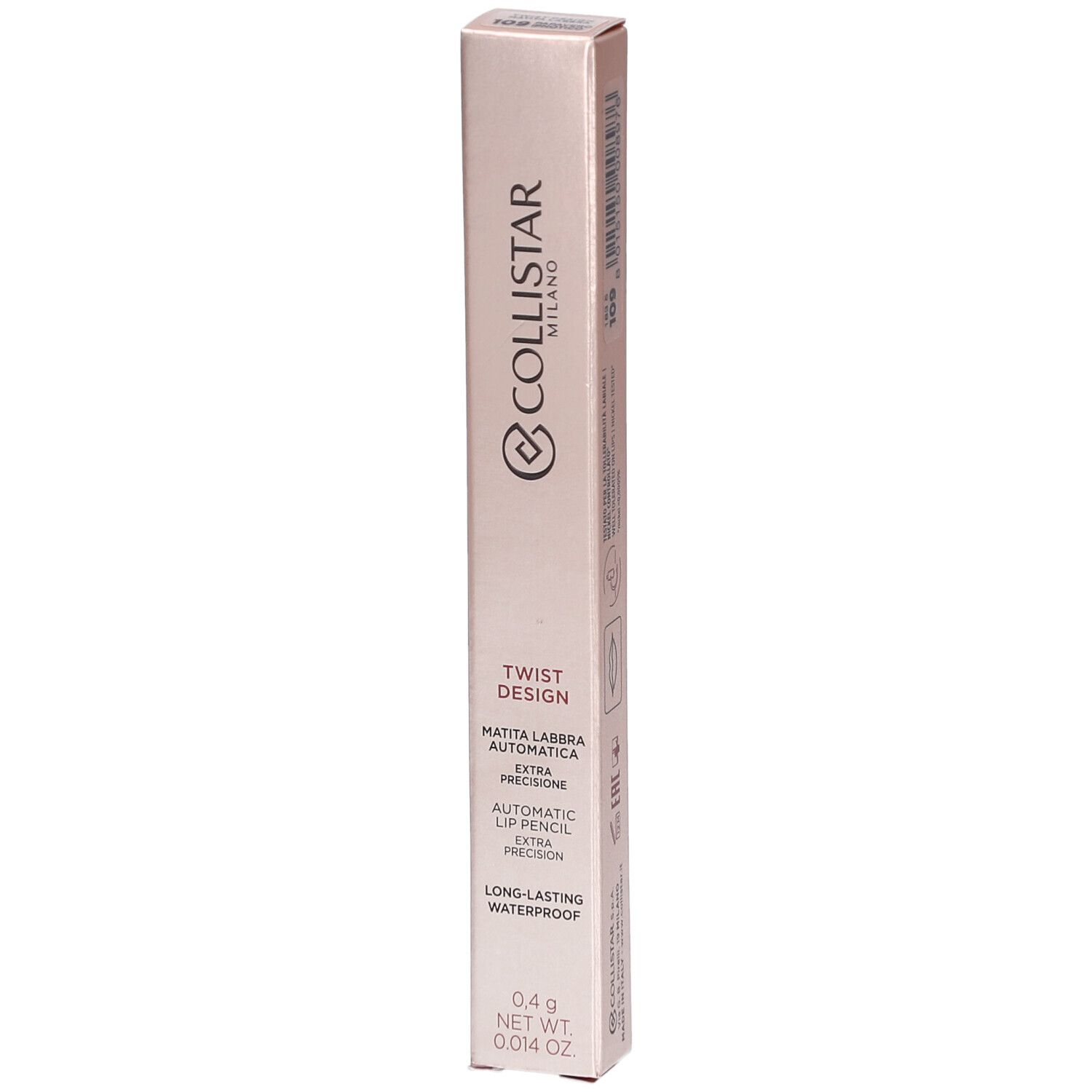 Collistar Twist Design Crayon à Lèvres – 201 Papavero Ipnotico