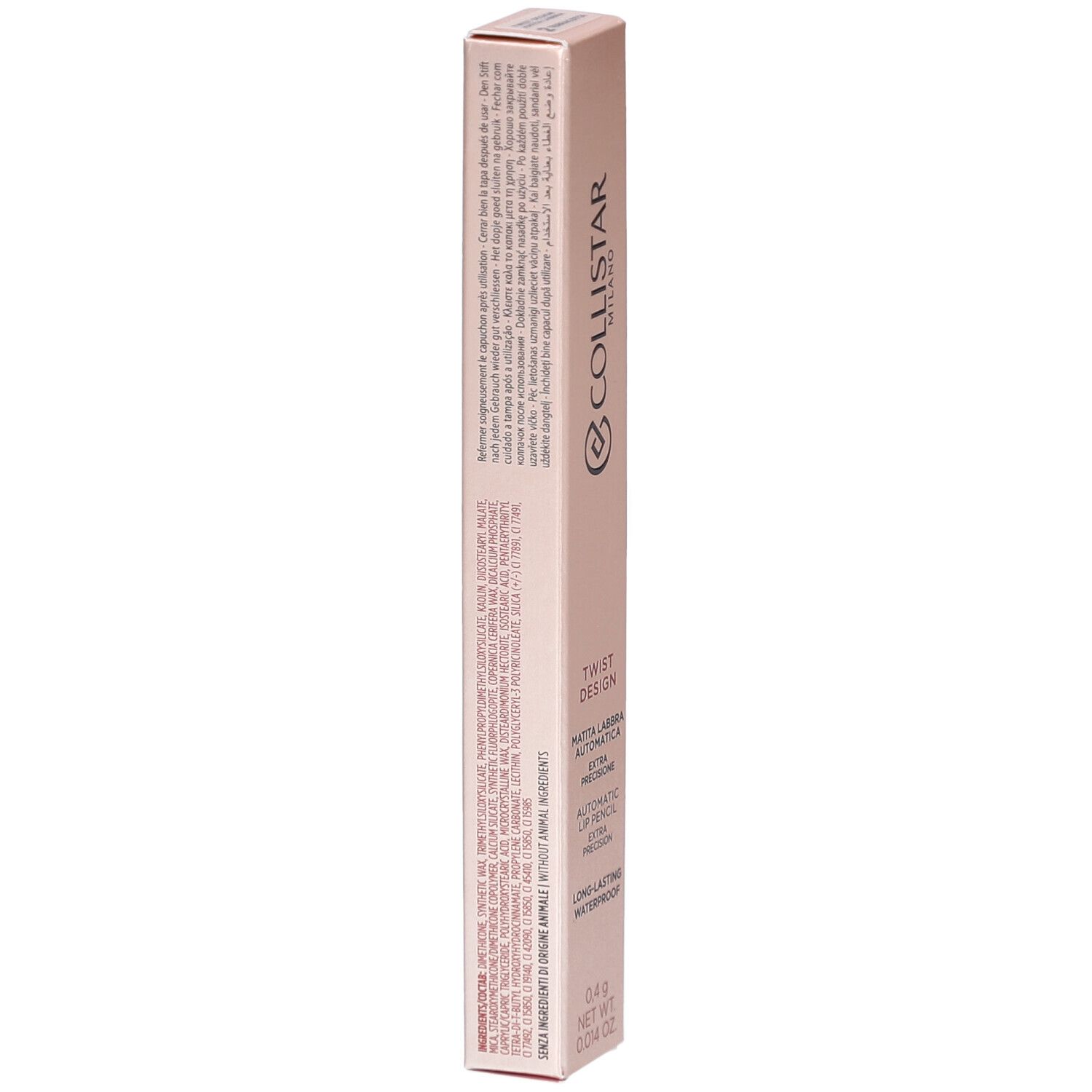 Collistar Twist Design Lip Pencil Terracotta Crayon à lèvres 0,4 g Maquillage view 2