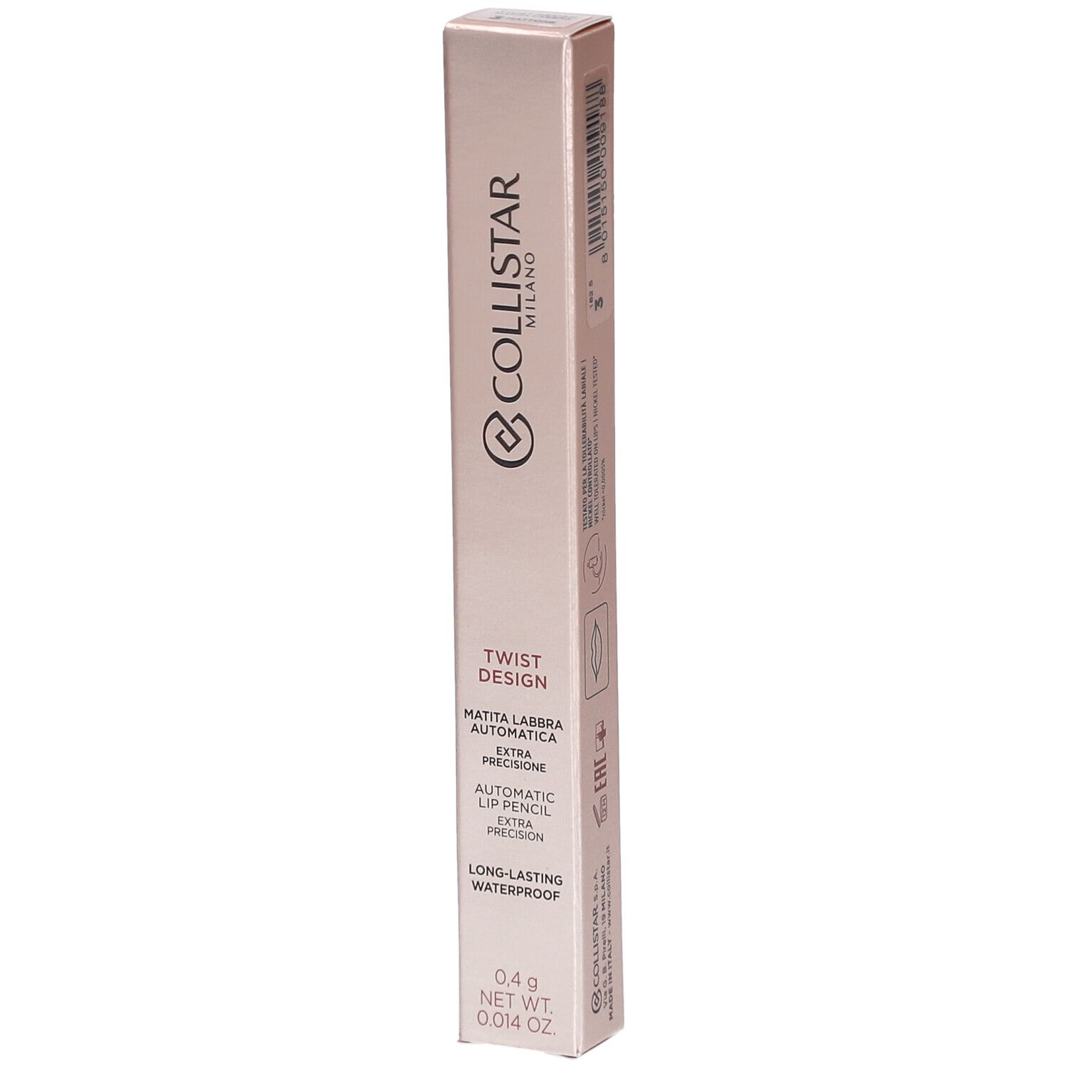 Collistar Twist Design Lip Pencil 3 Mattone 0,4g 0,4 g Make up