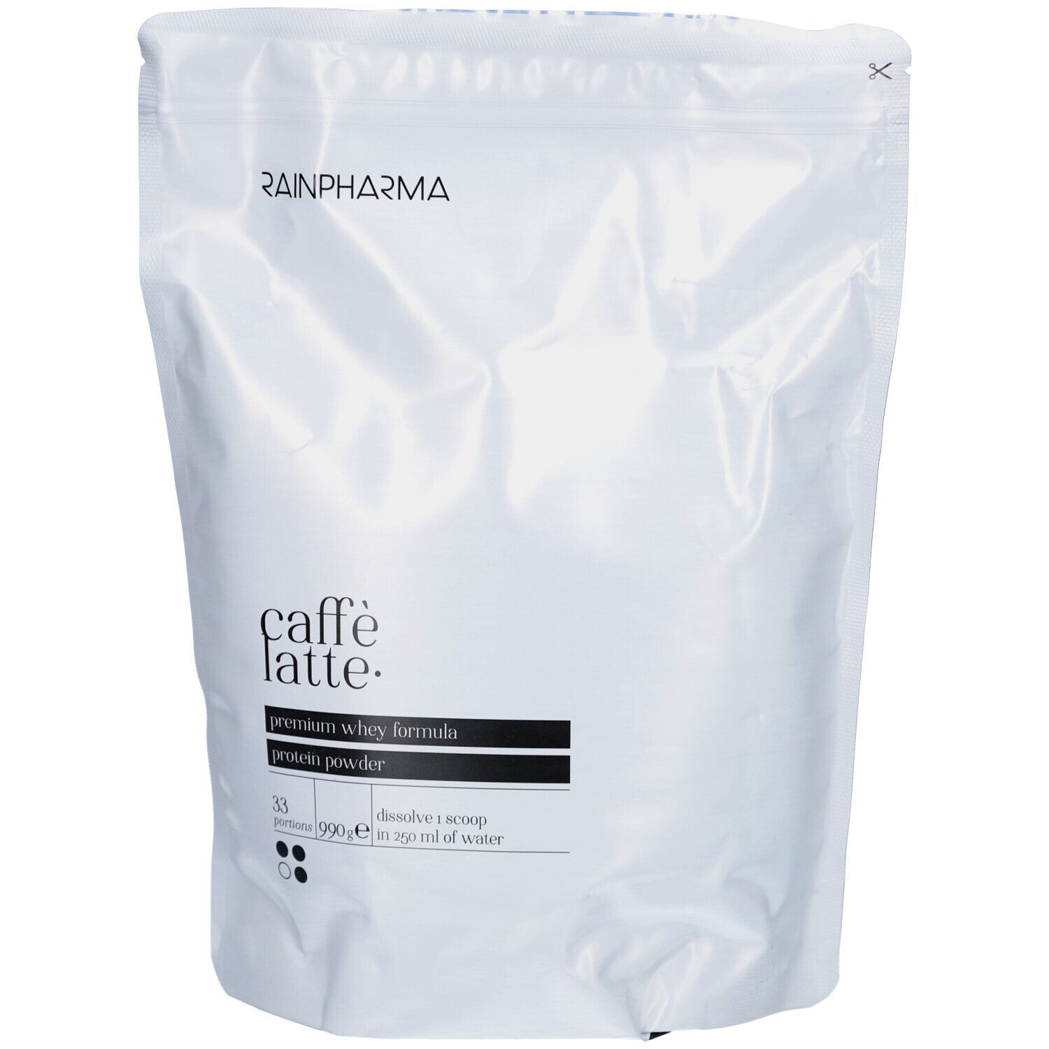 RainPharma Caffè Latte 990g 990 g Pulver