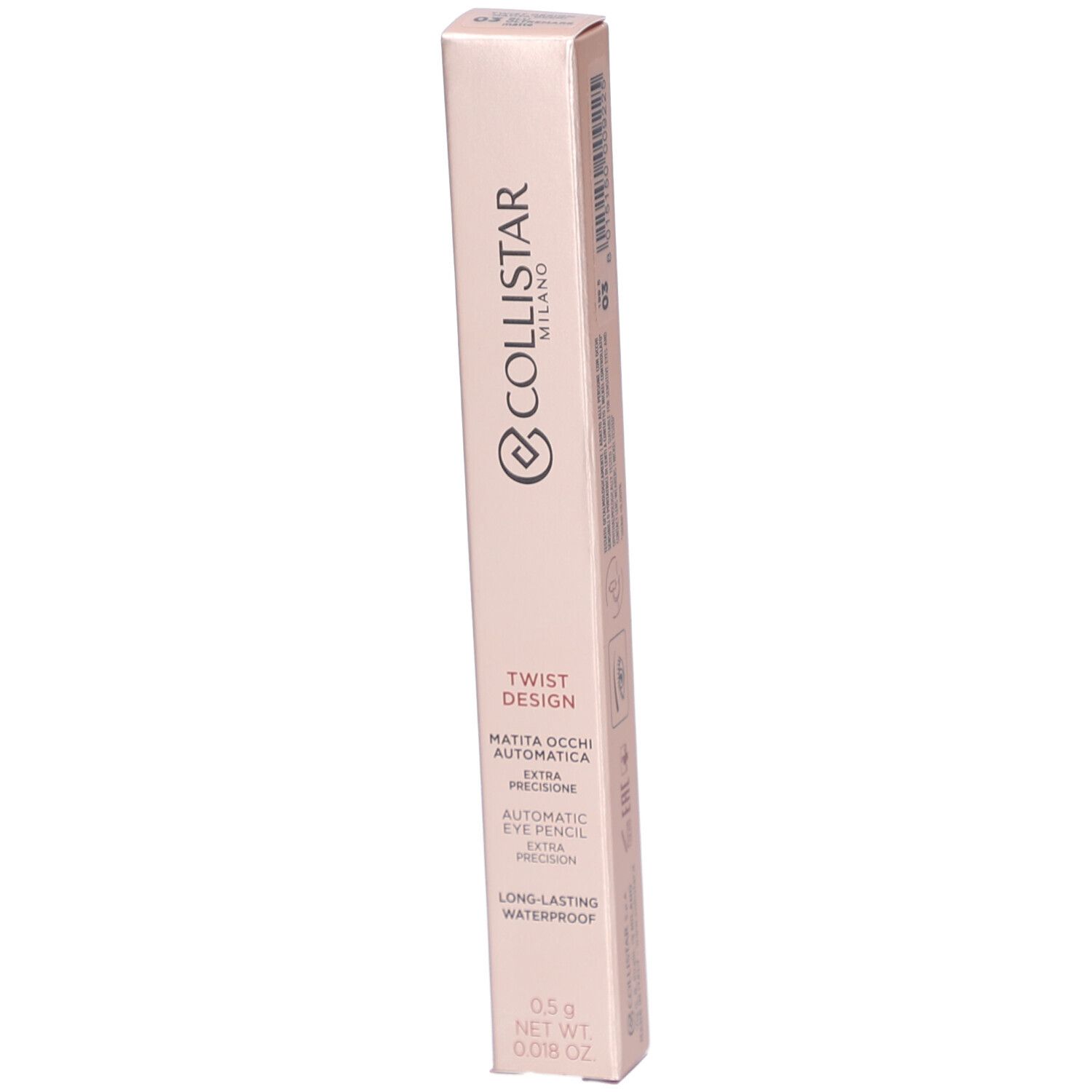Collistar Twist Design Eye Pencil 03 - Ultramarine Blue Matte 0,54g 0,54 g Make up