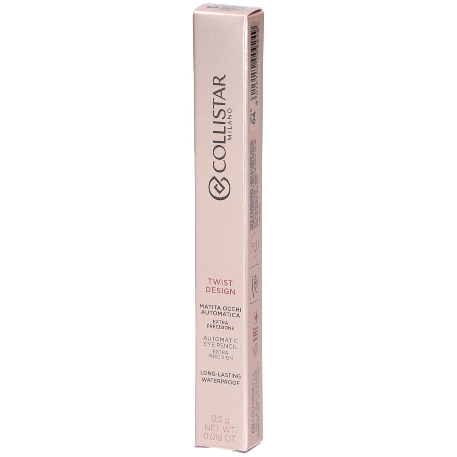 Collistar Twist Design Eye Pencil 04 - Imperial Violet Matte 0,54g 0,54 g Make up