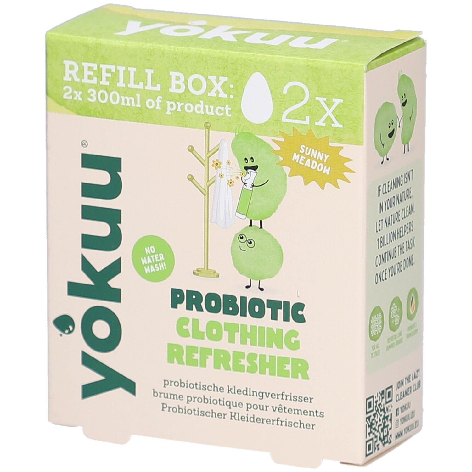 Yokuu Clothes Refreshener Refill 2 St Sonstige