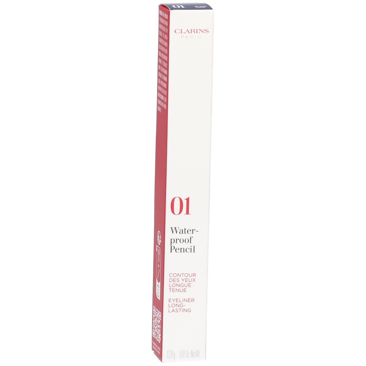 Clarins 01 Waterproof Pencil Eyeliner Verpackung.
