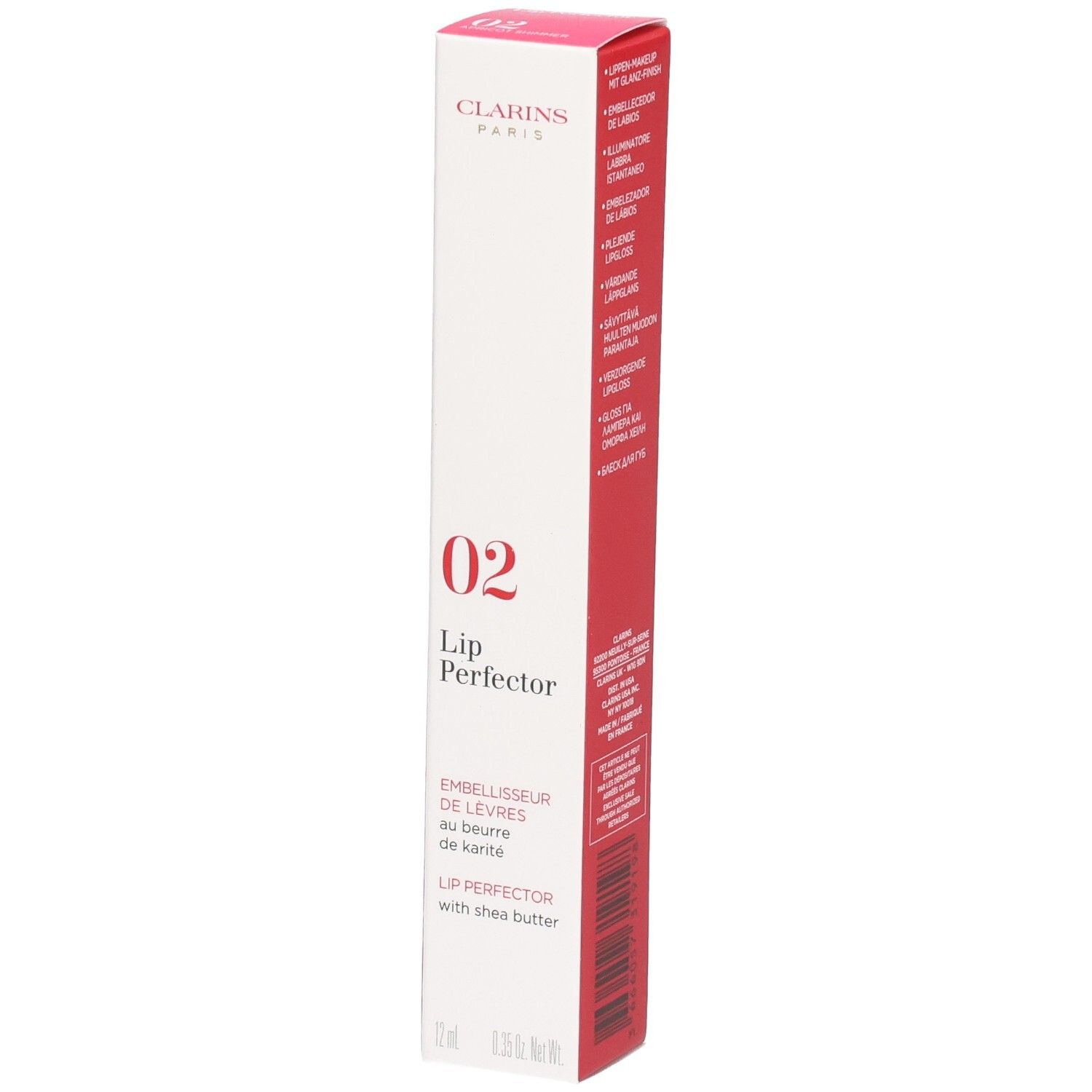 Clarins Natural Lip Perfector Lipgloss 12 Make-up