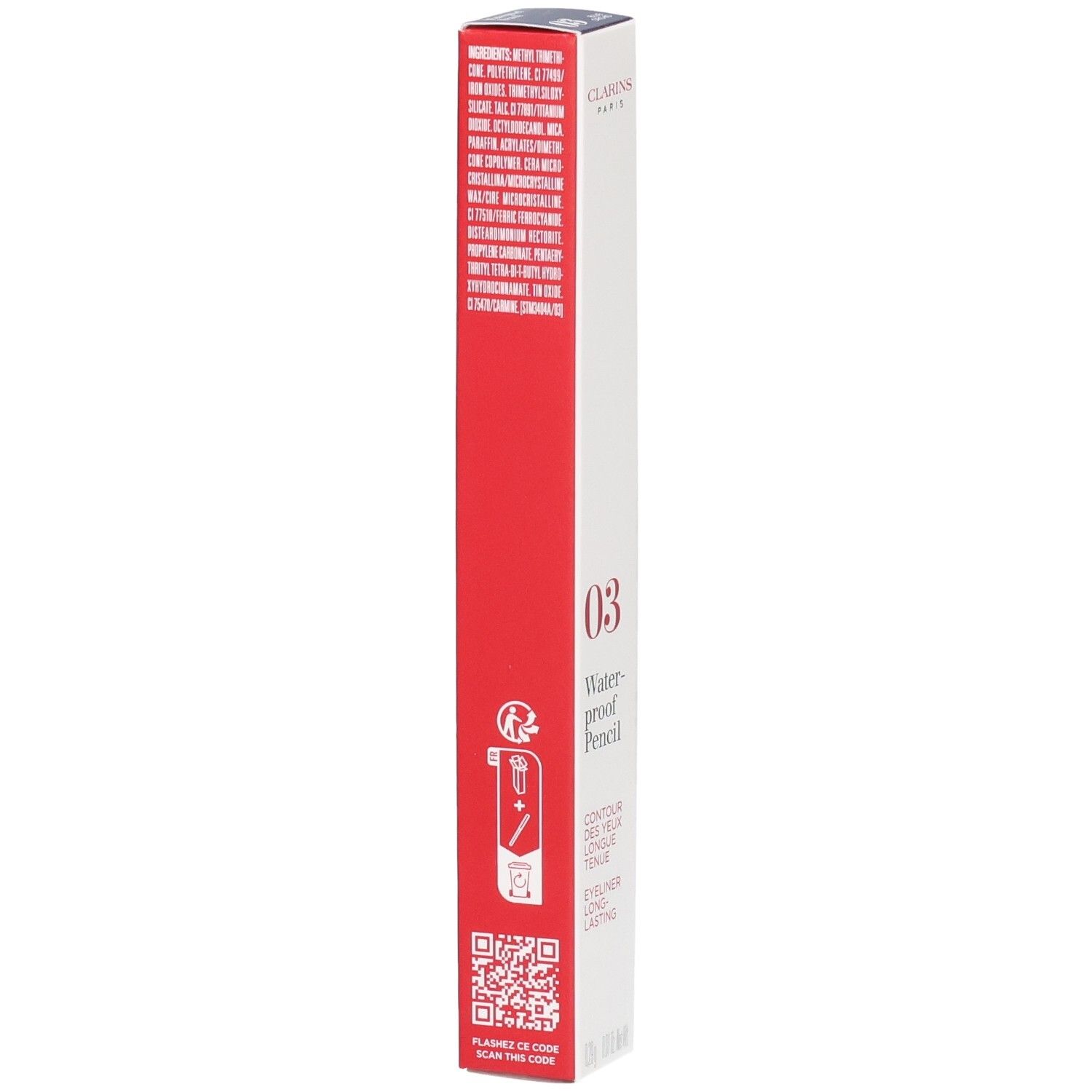Verpackung für einen wasserfesten Eyeliner-Stift, Nummer 03.