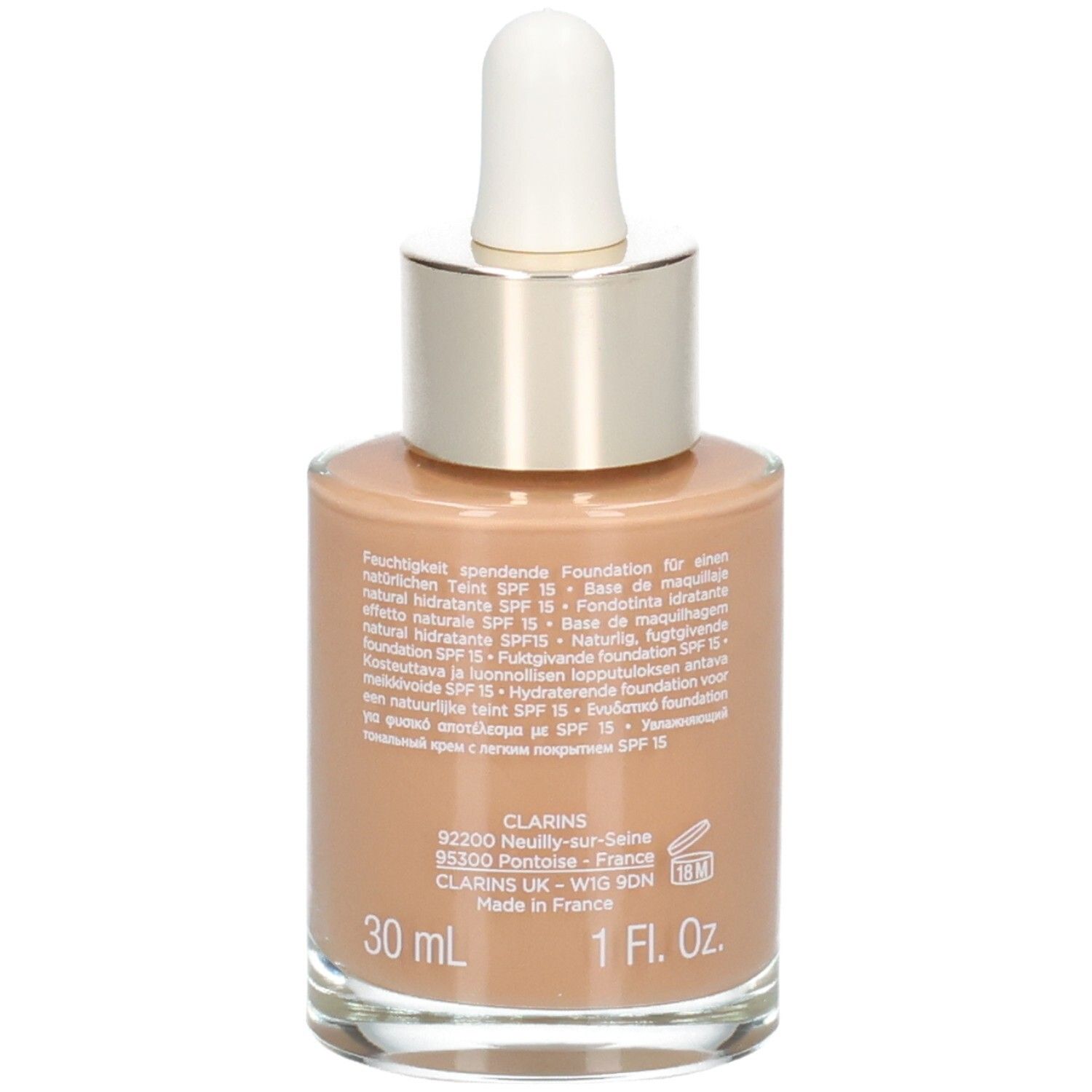 Clarins Skin Illusion Foundation, 30ml, 113 Kastanie.