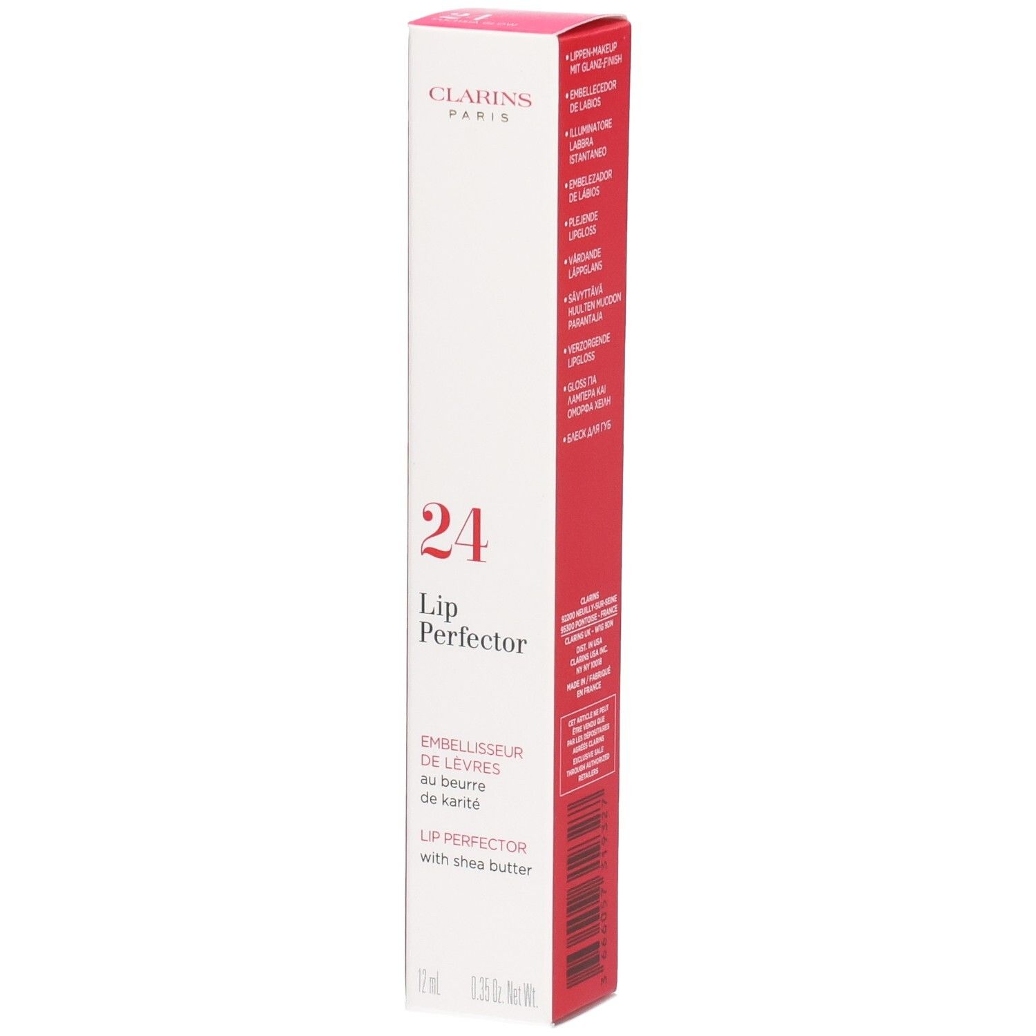 Clarins Intense Lip Perfector 24 Fuchsia Glow 12 Make-up