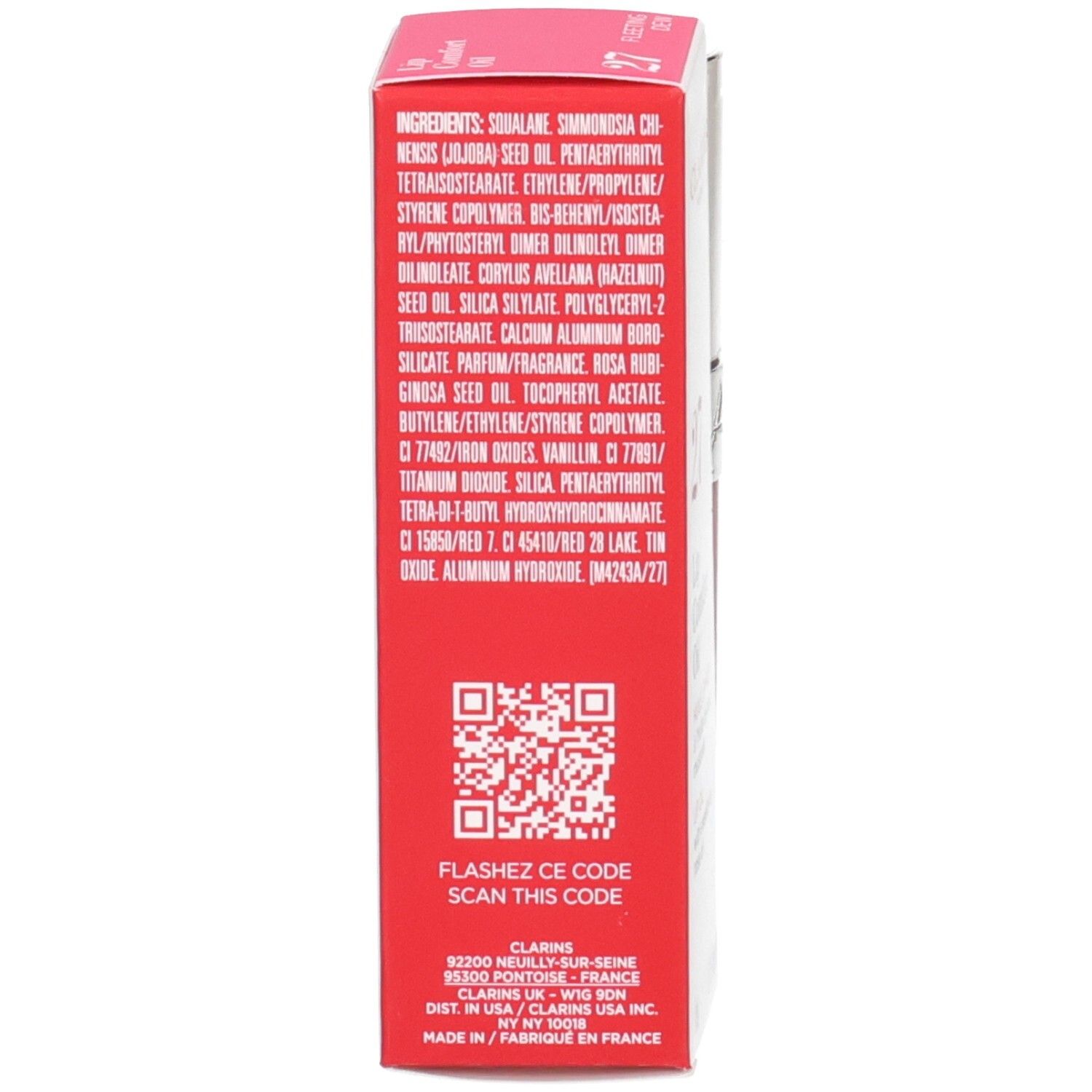 Clarins Lip Comfort Oil 27 Fleeting Dew