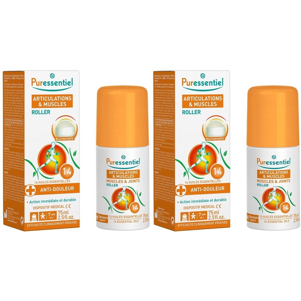 Puressentiel mit 14 ätherischen Ölen Muskeln & Gelenke Roll-On