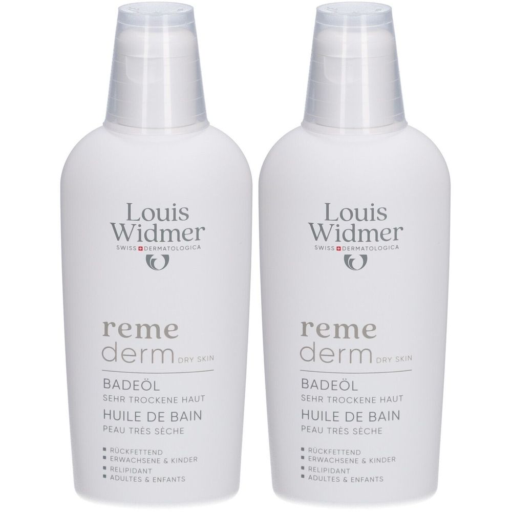 Louis Widmer Remederm Huile de Bain für trockene Haut