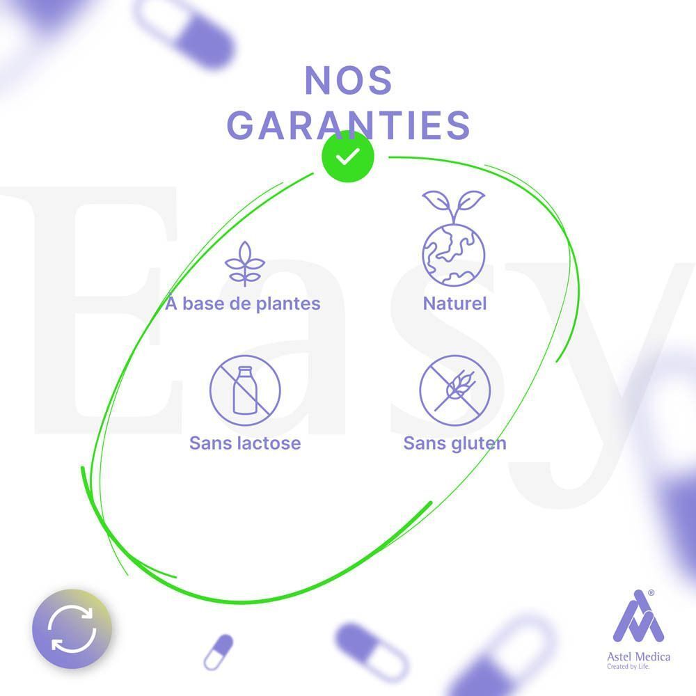 Astel Medica Easy Transil Fast avec indications sur la solution naturelle et le développement par des experts.
