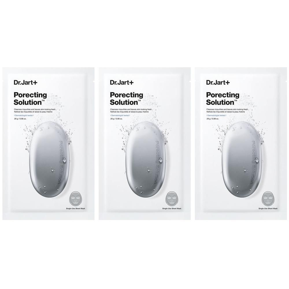 Dr.Jart+ Dermask Porecting Solution - Oil Balancing x3 3x28 g Gesichtsmaske