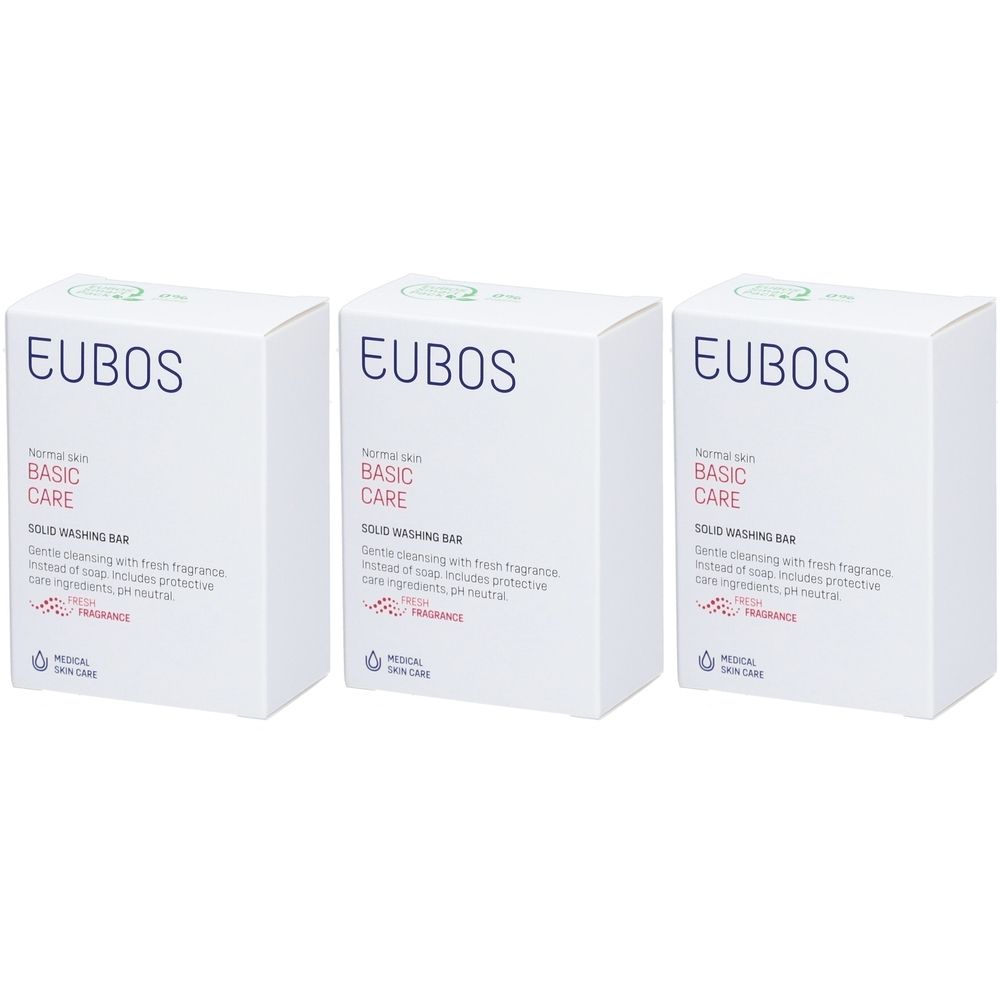 Eubos® MED Solid Waschstück rot