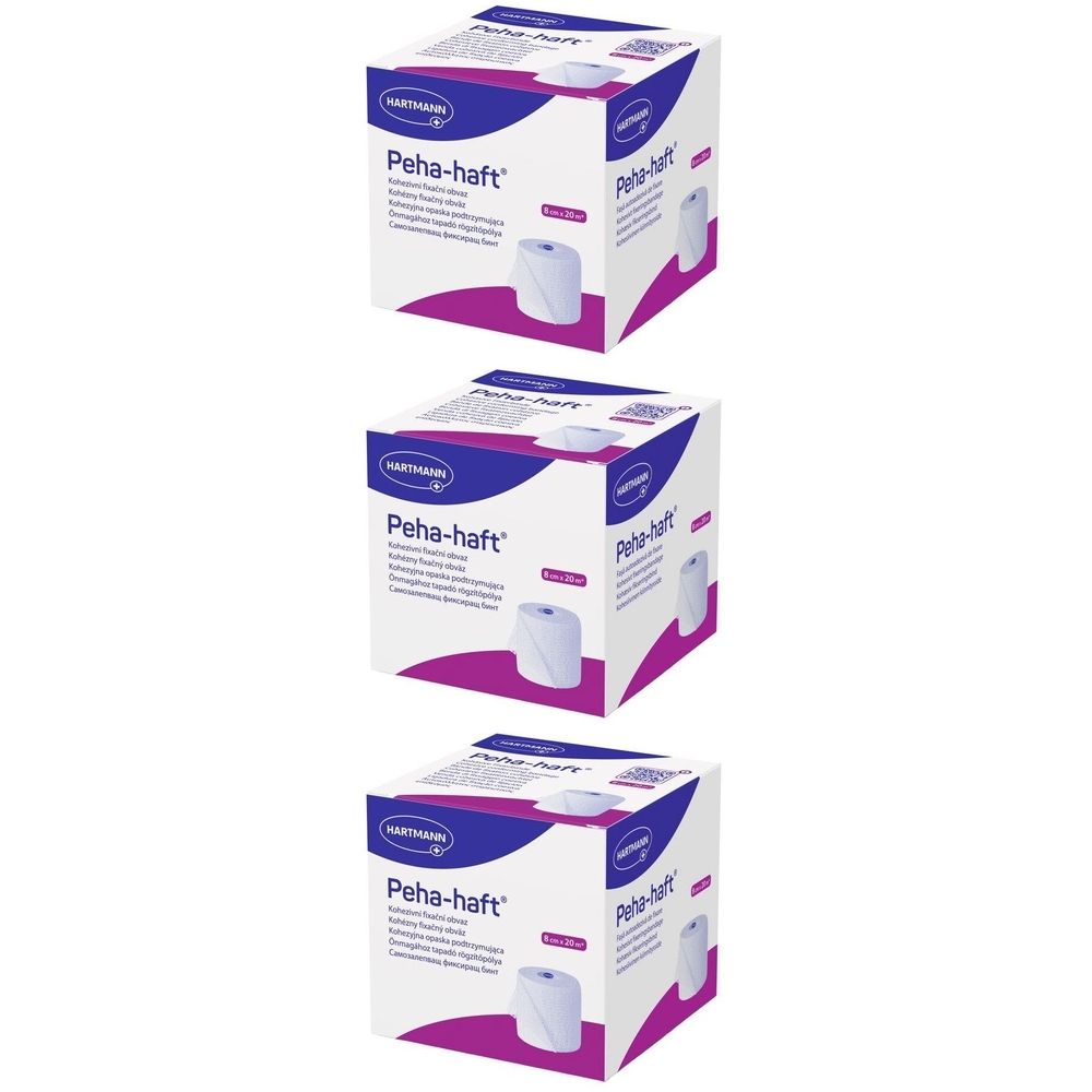 Hartmann Peha Haft® Bande sans latex 8 cm x 20 m 3000450