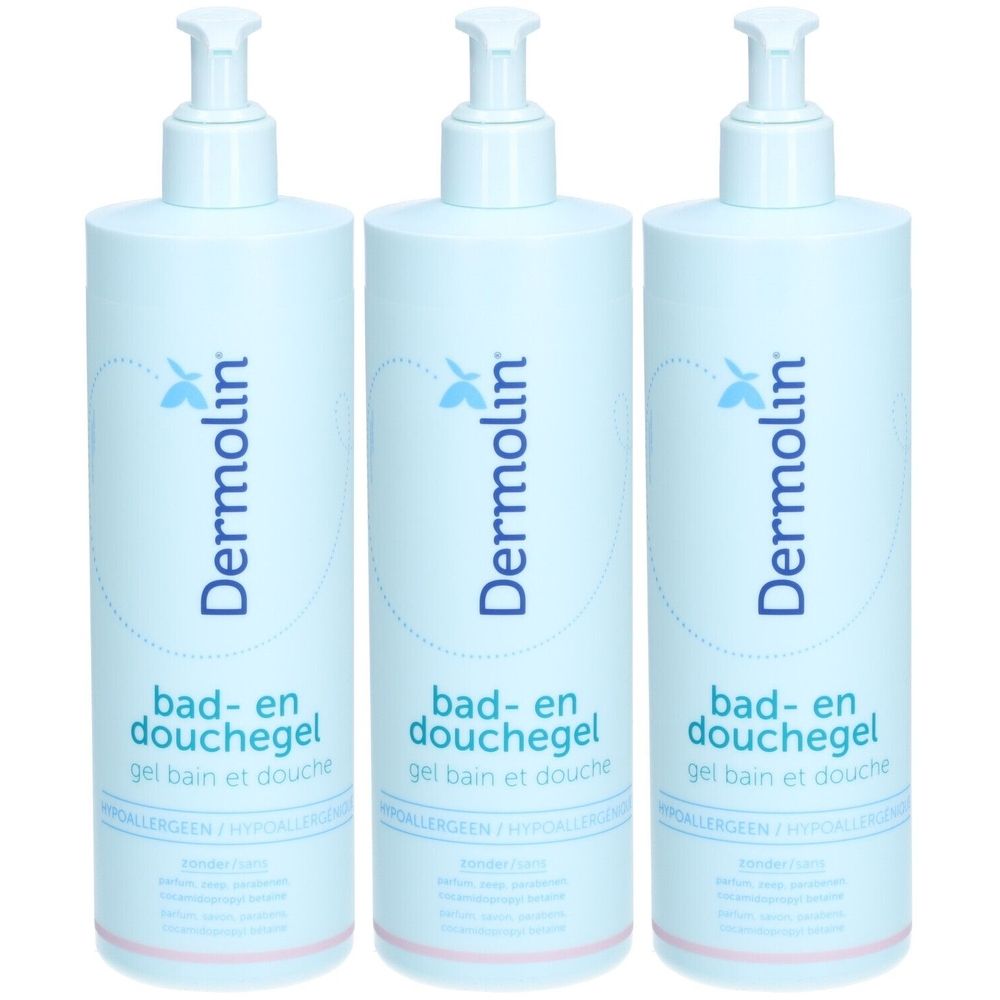 Dermolin® Gel bain et douche hypoallergénique