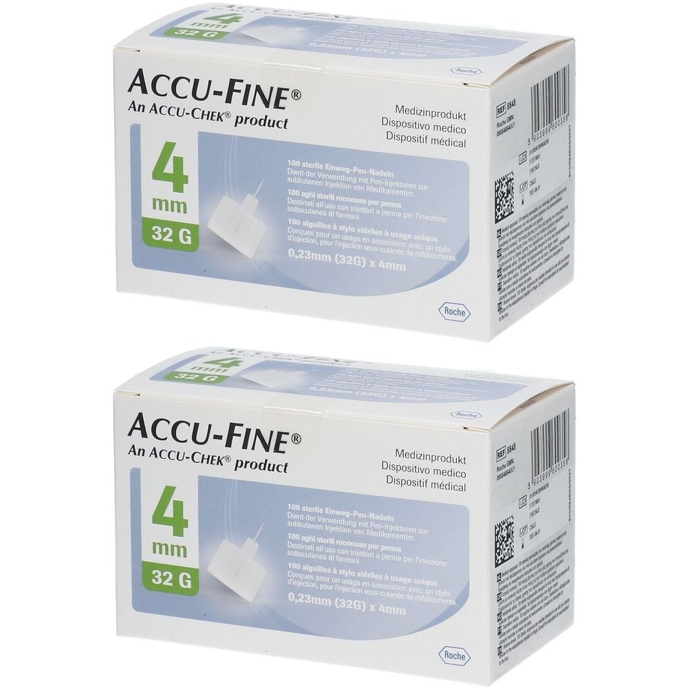 Accu-Fine Naald 0,23x4 mm 32g
