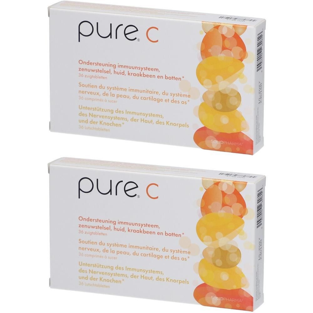 Pure C Nieuwe Formule x2 2x36 St Lutschtabletten