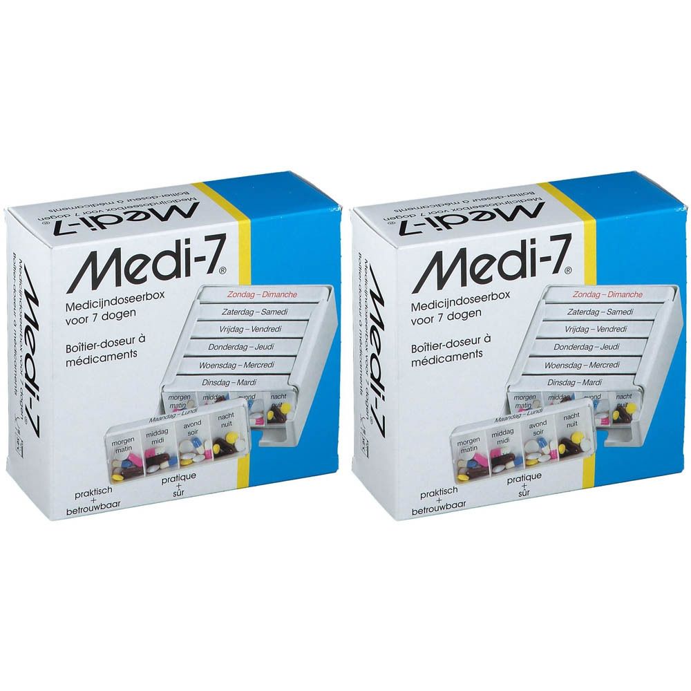Medi-7 Pillendoos Week