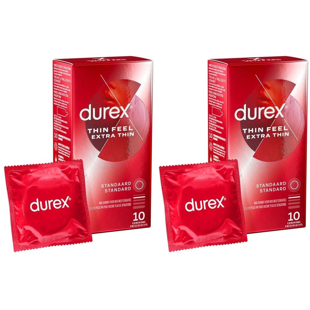 Durex® Thin Feel Extra Thin Condooms