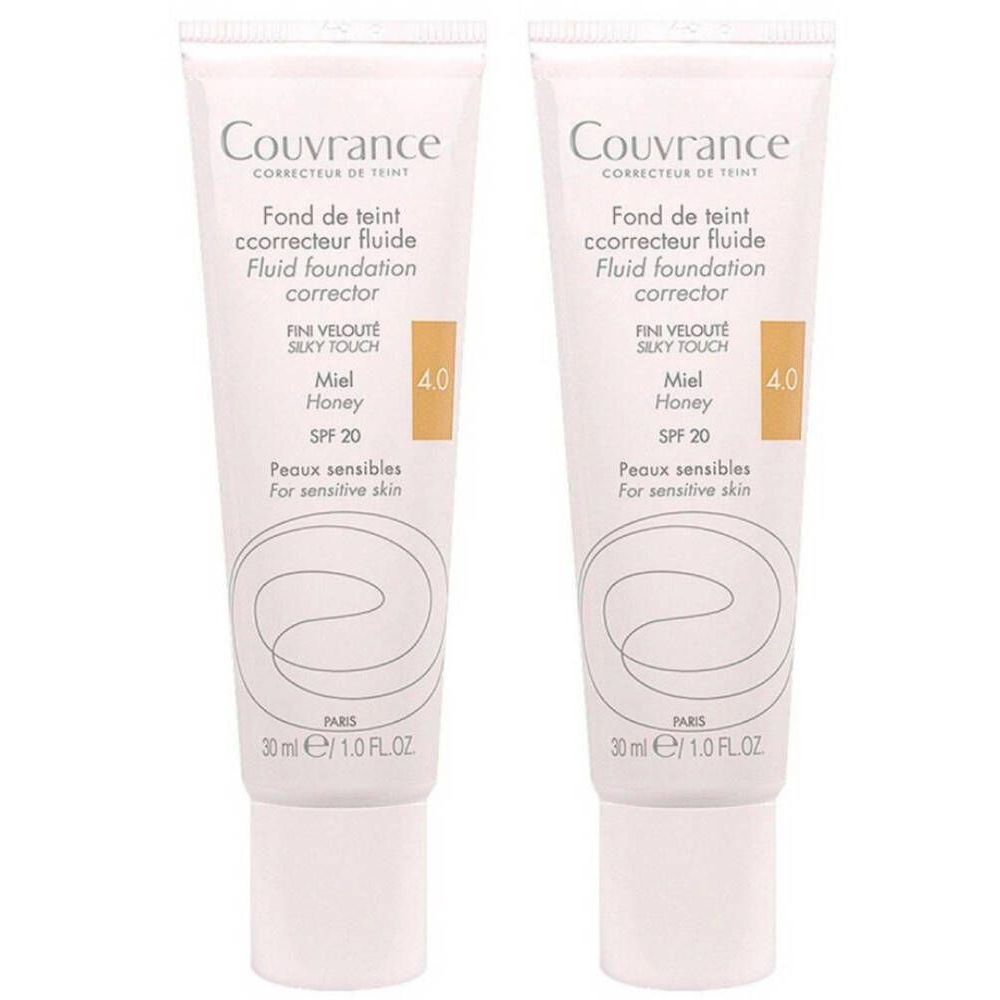 Avène Couvrance Vloeibare Foundation miel nr 4 | Gevoelige huid