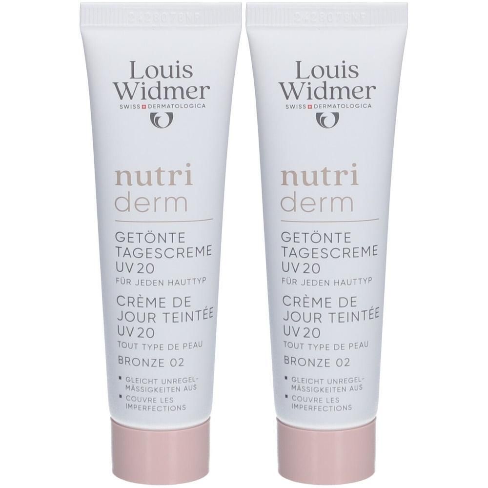 Louis Widmer Nutriderm Getönte Tagescreme Uv20 Bronze 02 Ohne Parfum