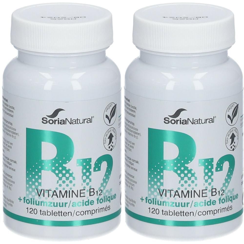 Soria Natural® Vitamin B12 + Folsäure