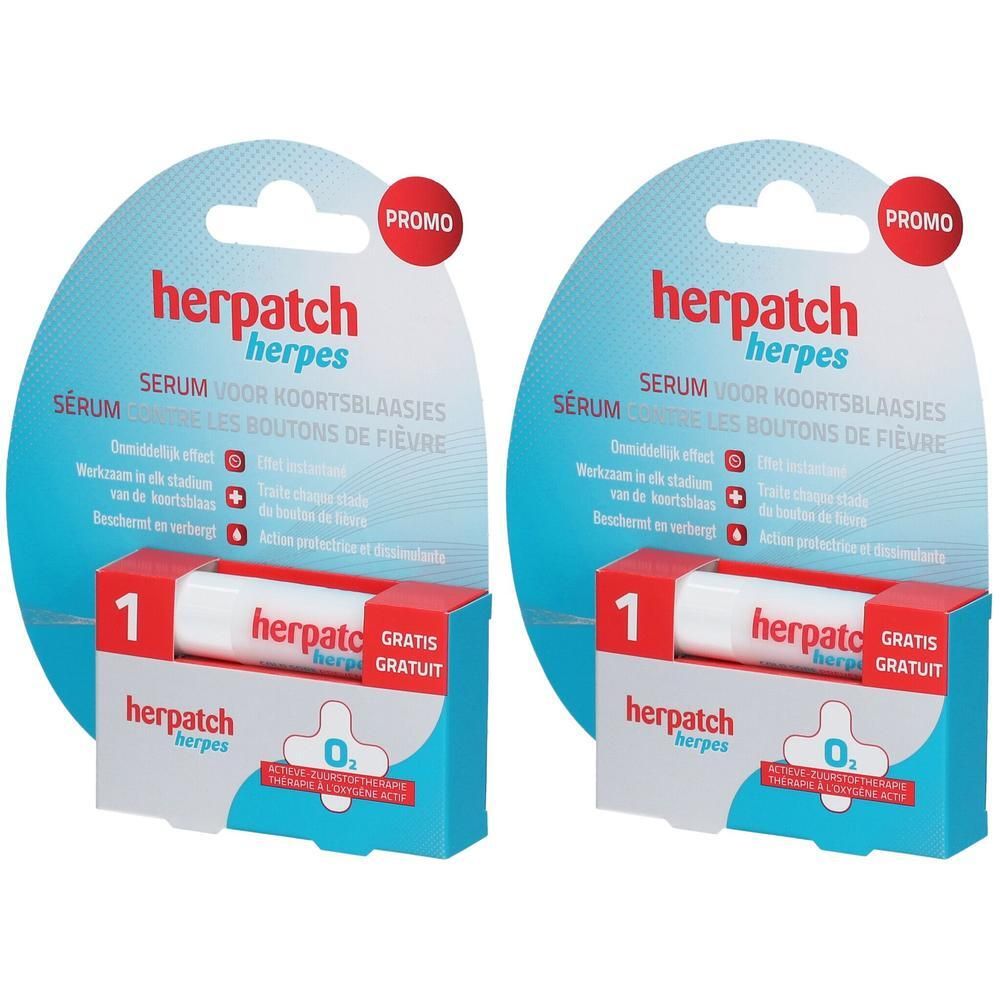 Herpatch Serum 5 ml + Prevent Stick 4.8 g Promo ok Nlfrendeites x2 2x1 St Konzentrat