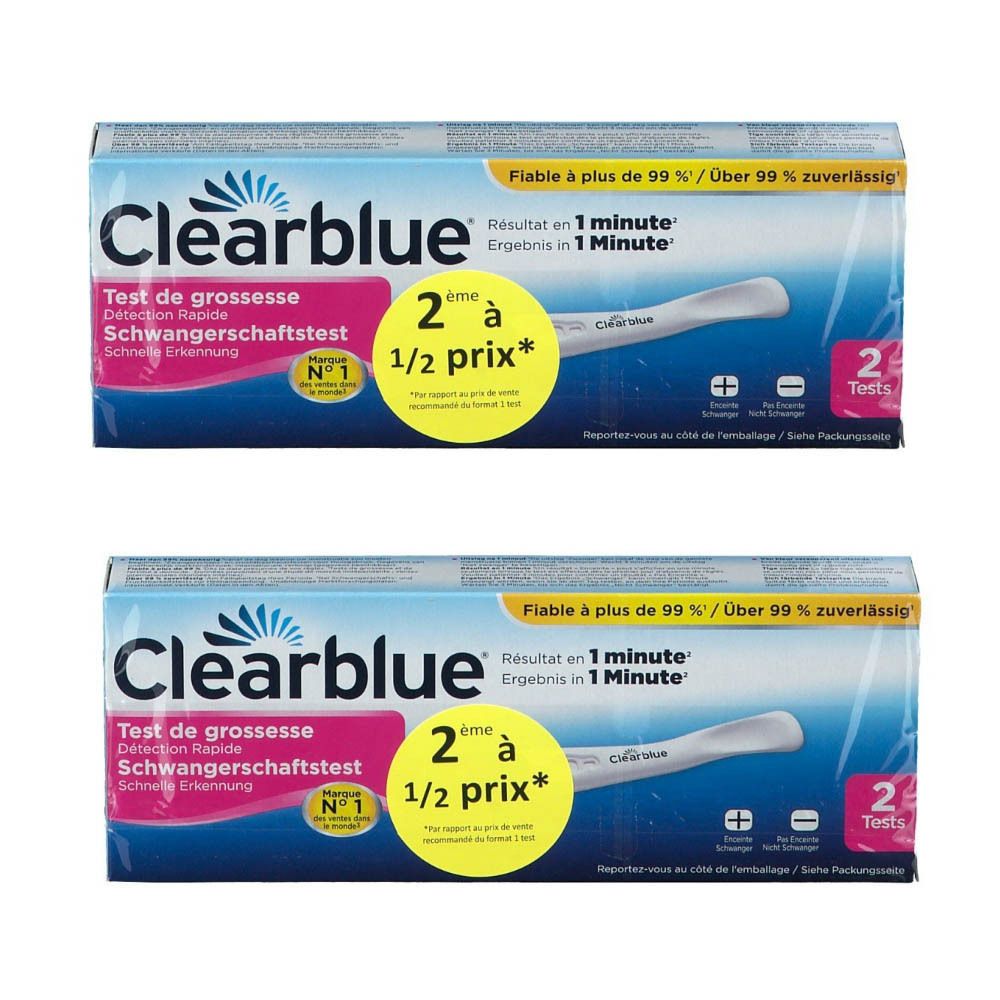 Clearblue Zwangerschapstest Snelle Detectie duo