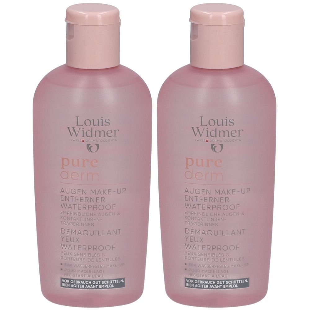 Louis Widmer Purederm Waterproof Augen Make-up Entferner Ohne Parfum