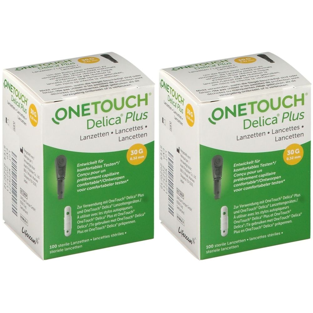 ONETOUCH® Delica® Plus Lincettes