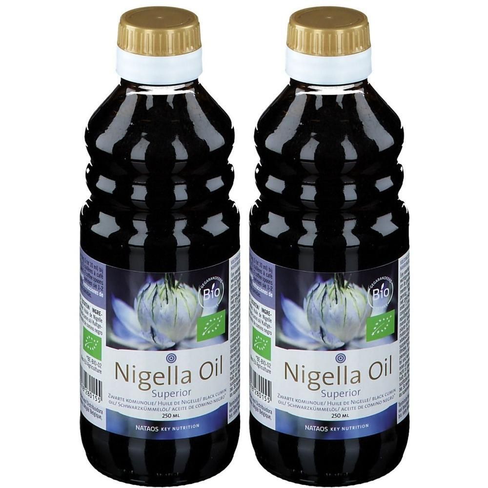 Nataos Key Nutrition Nigella Oil 250 ml Bio x2 2x250 Öl